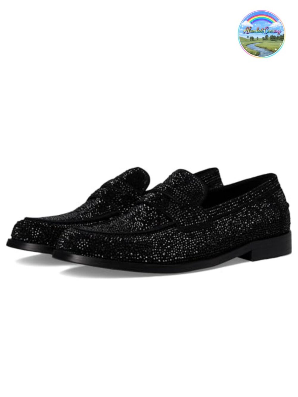 Genuine Leather Penny Loafer Slip-On Dress Shoe Rubber Sole